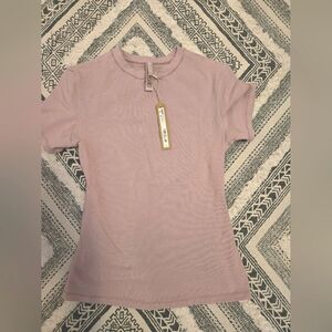 Mauve skims tee size small